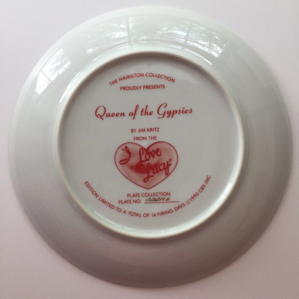 I Love Lucy Collector Plates Mint_4